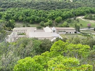 View of Abbaye de Sénanque 
