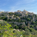 View of Gordes hilltop village