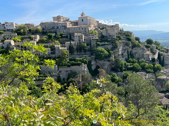 View of Gordes from view point