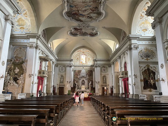 Inside the Chiesa di Santa Maria Assunta