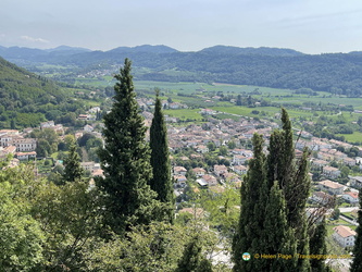 Cison di Valmarino village view