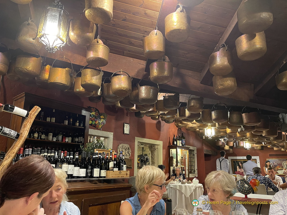 Locanda da Lino dining room