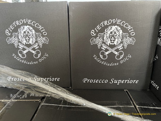 Cartons of Prosecco Superiore