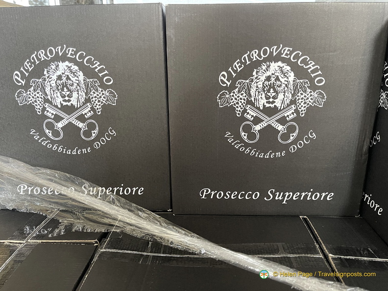 Cartons of Prosecco Superiore