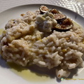 Rissotto with grilled figs