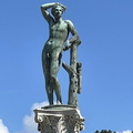 Miramare Castle statue