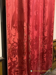 Curtains with Habsburg symbol