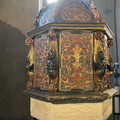 Covered baptismal font 