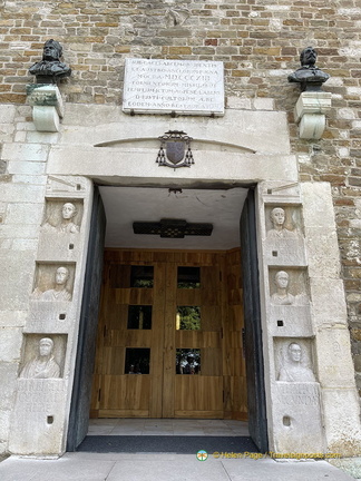 Roman stele entrance