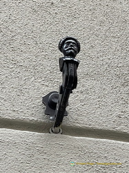 Metal window shutter holder