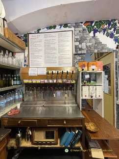 Enoteca del vino sfuso wine list