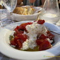 Ricotta con pomodorini antipasti