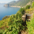 View of coastline (944 посещения) Coastline view from Manarola Cemetery View of coastline