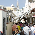 Fira Busy shopping lanes