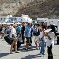 Hotels seeking clients at Santorini-Port 