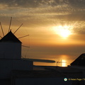 Beautiful Oia Sunset 