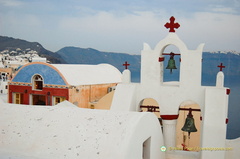 Three Bells of Fira Church
