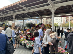Bilbao flower market