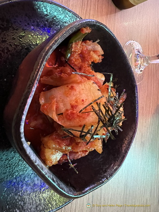 Kimchi at Buga Ramen