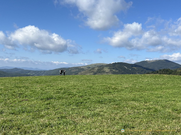Wide open space on the Camino Francés 