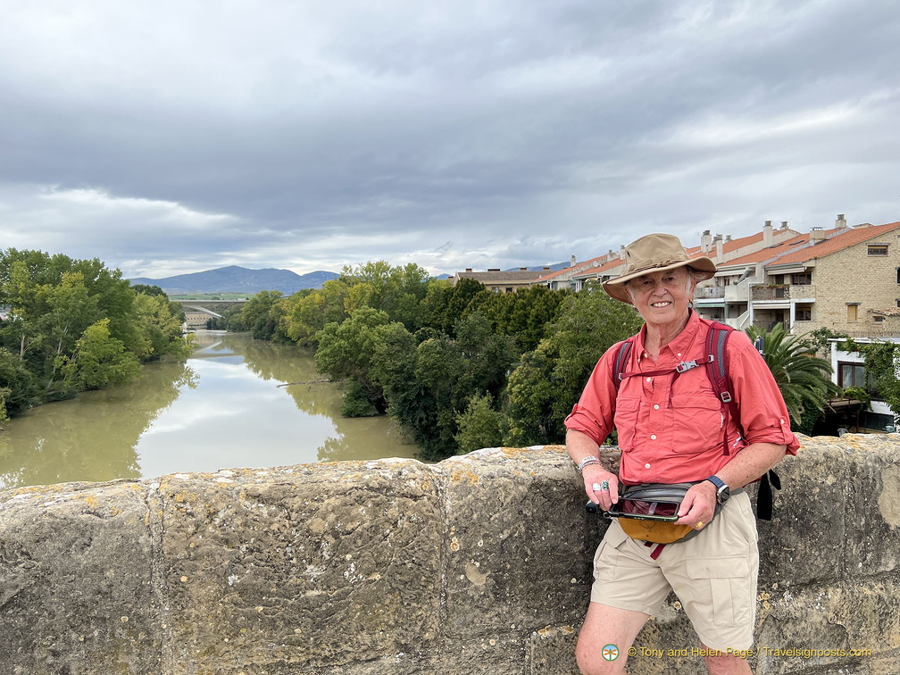 Tony on Puenta la Reina