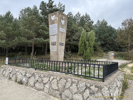 Mount la Pedraja 1936 Memorial