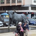 Burgos bull sculpture