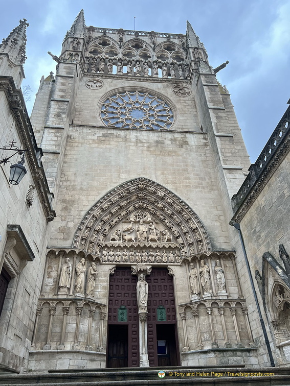 Burgos Cathedral southern facade