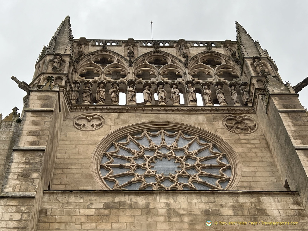 Southern transept rose window