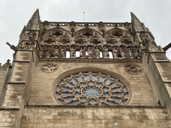 Southern transept rose window