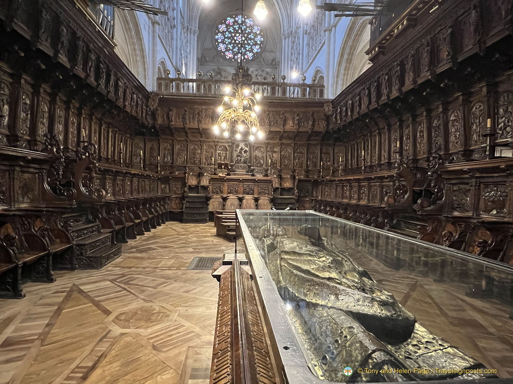 Choir stall of Burgos Cathedral