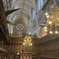 Burgos Cathedral choir section