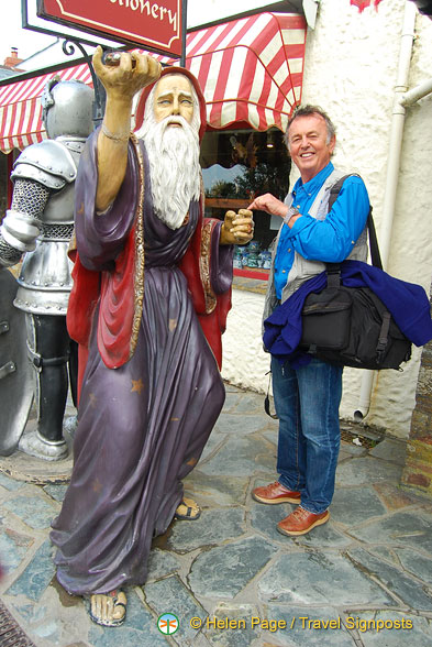 Tony, taking advice from Merlin