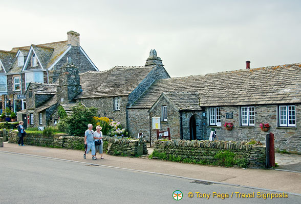 Main street of Tintagel