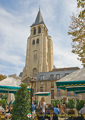 There are many famous burials at Eglise St-Germain des-Prés,including the tomb of René Descartes