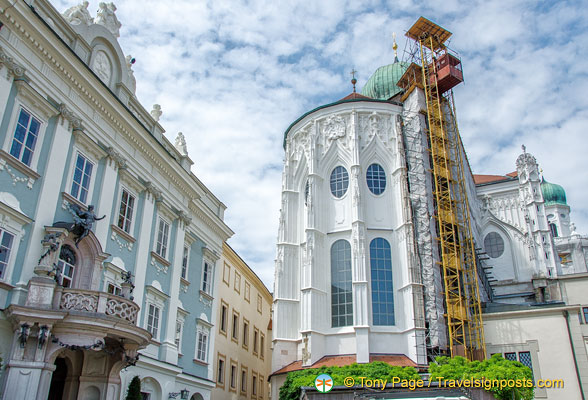Work being done to Saint Stephens