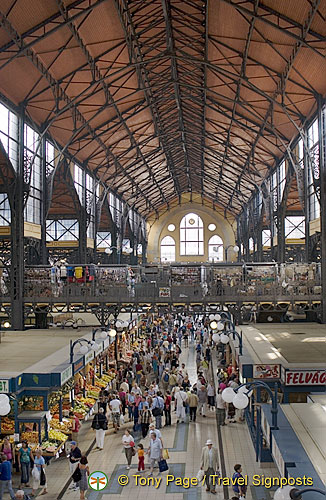 [Central Market Hall - Budapest - Hungary]
