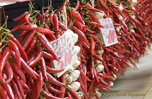Hungarian paprika is noted to be stronger and richer than its Spanish equivalent