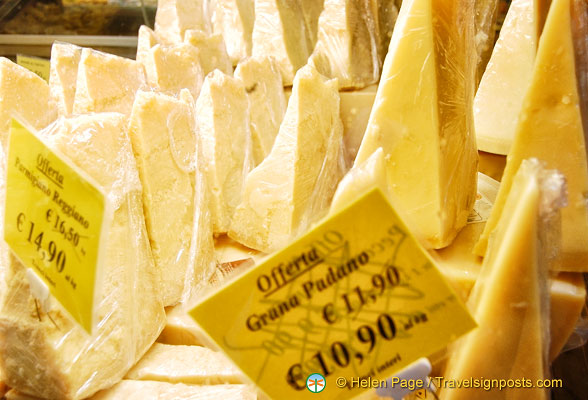 Parmigiano-Reggiano and Grana Padano