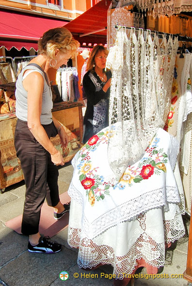 Burano lace choices