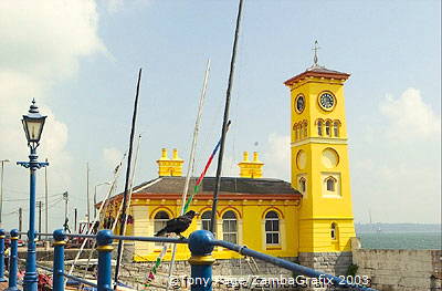 Cobh, one of the main ports from where Irish emigrants left for the USA and elsewhere