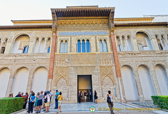 Facade of King Don Pedro's Palace