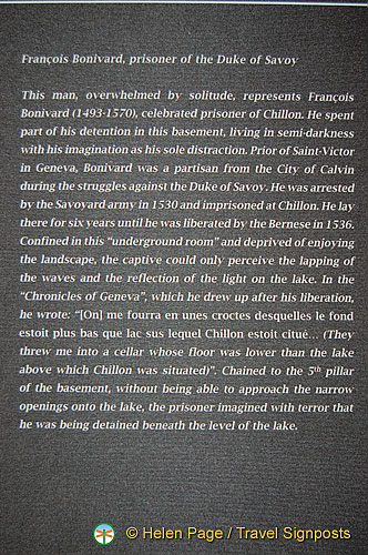 Castle of Chillon, Lac Leman (H)