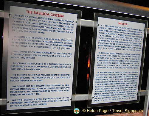 The Great Cistern of Justinian, Istanbul, Turkey