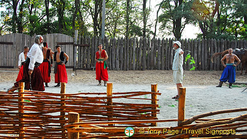 Cossack Horse Show, Khortisa