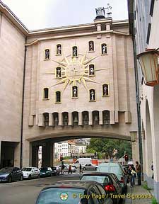 Brussels Clock Bridge