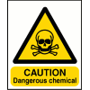 Danger poison warning sign