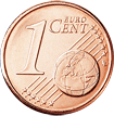 1 cent coin (front)