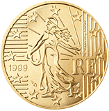 20 cent coin (back)