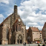 Frauenkirche in Nuremberg Marktplatz